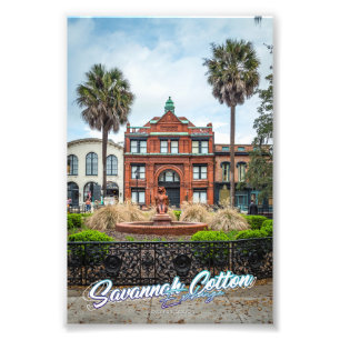 Savannah Cotton Exchange Photo Print