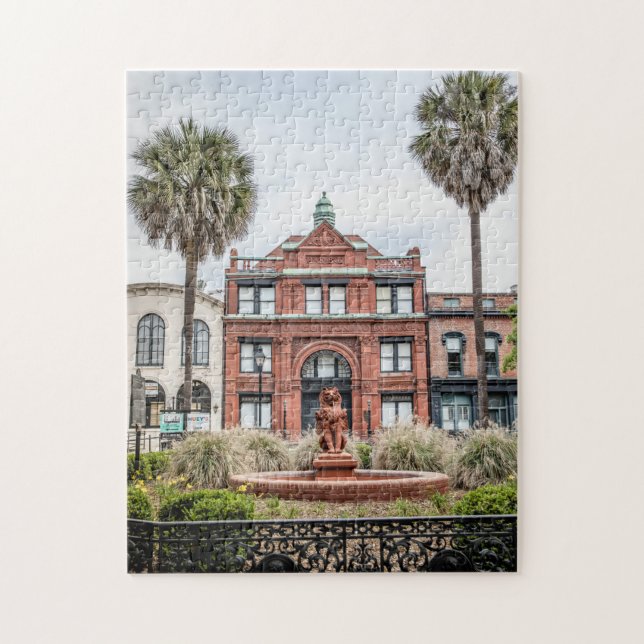 Savannah Cotton Exchange Puzzle (Vertical)