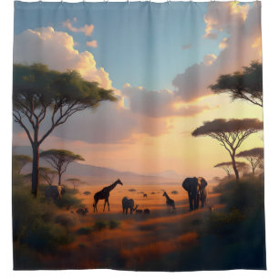 Savannah Dawn Shower Curtain