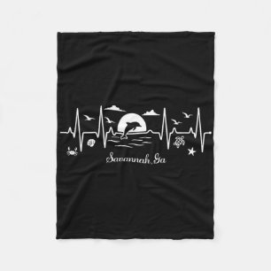 Savannah fleece blanket