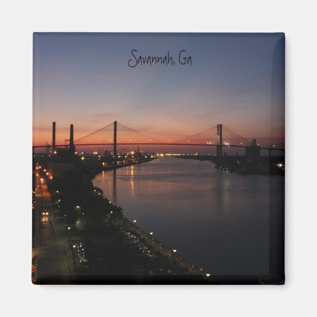 Savannah, Ga Magnet (Front)