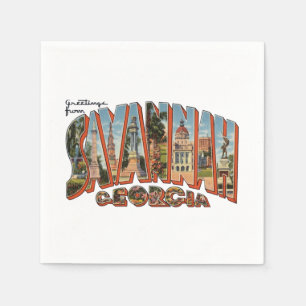 Savannah GA Napkin