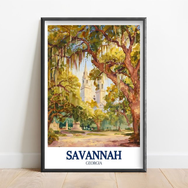 Savannah GA Prints - Forsyth Park - Cathedral of (Creator Uploaded)