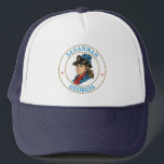 Savannah Georgia Colonial Trucker Hat<br><div class="desc">Savannah,  Georgia invites history buffs to walk its colonial-era squares and cobblestone streets,  where its 1733 founding,  preserved town plan,  and centuries-old architecture create a vivid window into America’s early past.</div>