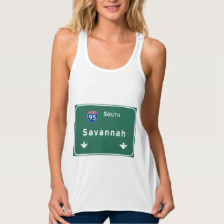Savannah Georgia ga Interstate Highway Freeway : Singlet
