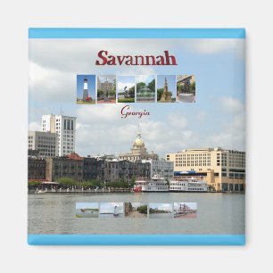 Savannah, Georgia Magnet