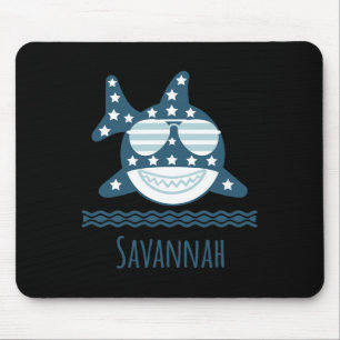 Savannah Georgia Nautical Coastal Fishing Boating  Mouse Pad