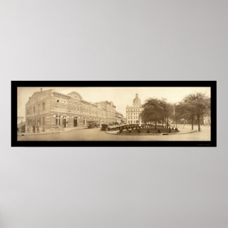 Savannah, Georgia Photo 1909 Poster
