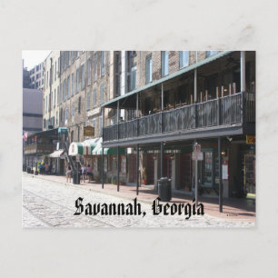 Savannah, Georgia Postcard