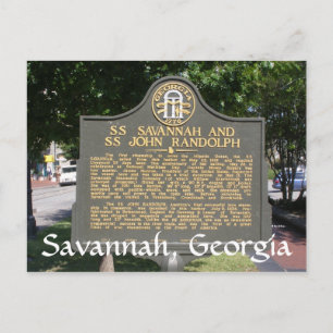 Savannah, Georgia Postcard