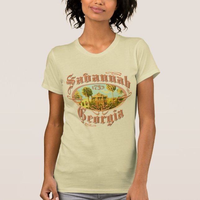 Savannah Georgia T-Shirt (Front)