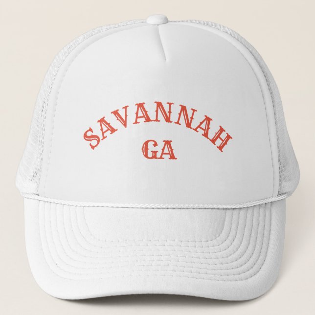 Savannah, Georgia Trucker Hat (Front)