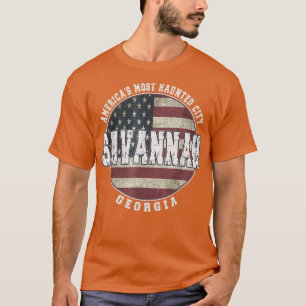 Savannah Georgia, Vintage American T-Shirt