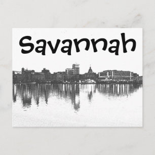Savannah, Georiga, U.S.A. Postcard