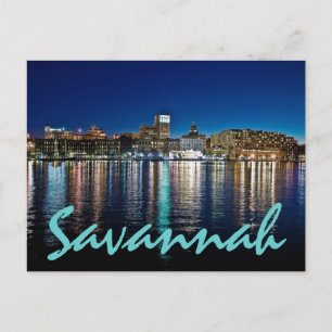Savannah, Georiga, U.S.A. Postcard
