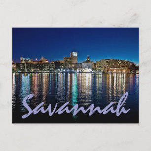 Savannah, Georiga, U.S.A. Postcard