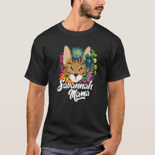 Savannah Mum Savannah Cat Kitten Tomcat Cats T-Shirt