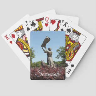 Savannah Playing Cards- Waving Girl Cards