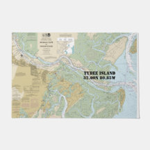 Savannah River and Wassaw Sound - Nautical Chart
