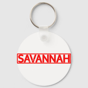 Savannah Stamp Key Ring