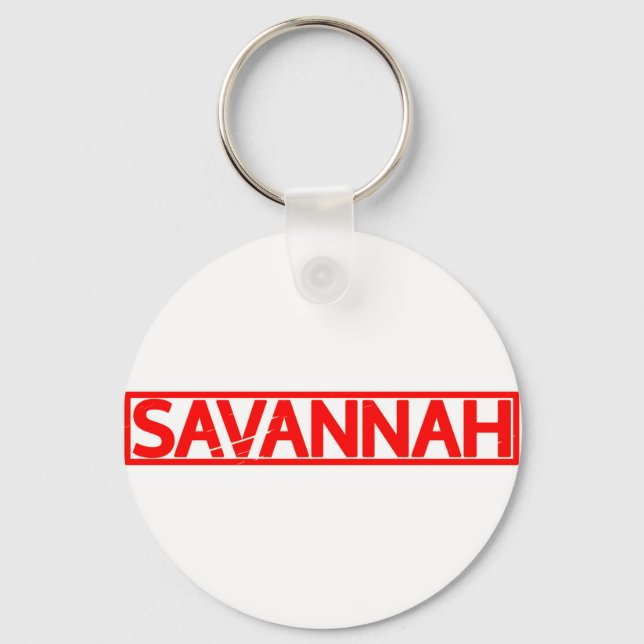 Savannah Stamp Key Ring (Front)
