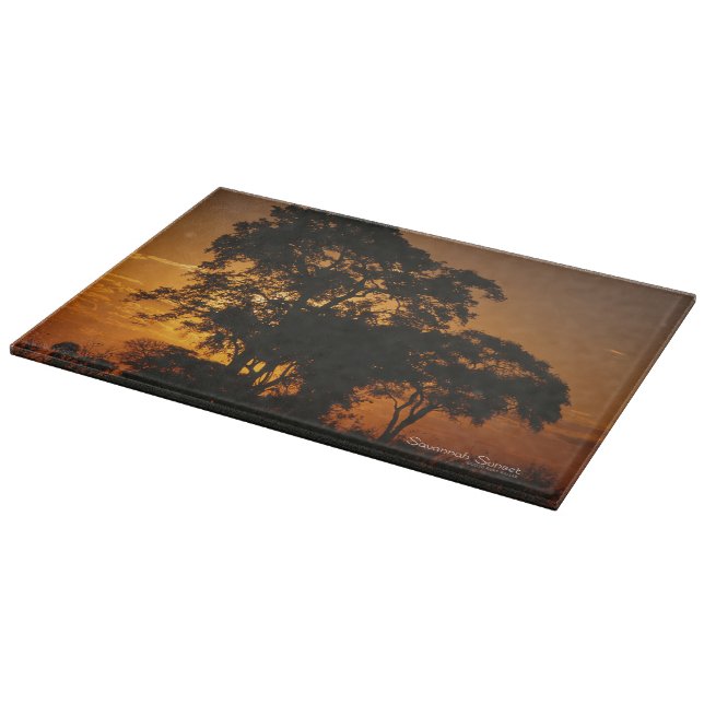 Savannah Sunset Cutting Board (Corner)