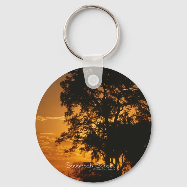 Savannah Sunset Key Ring (Front)