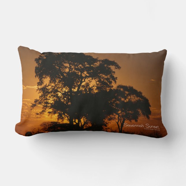 Savannah Sunset Lumbar Cushion (Front)
