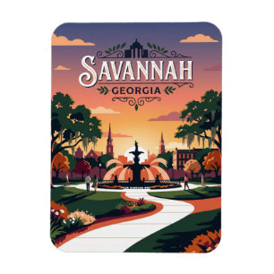 Savannah USA Magnet