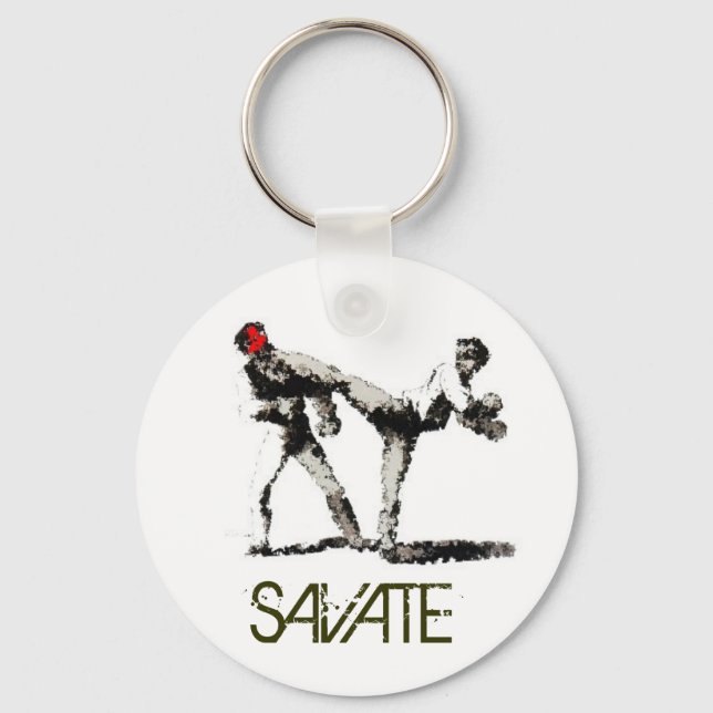SAVATE impression Key Ring (Front)
