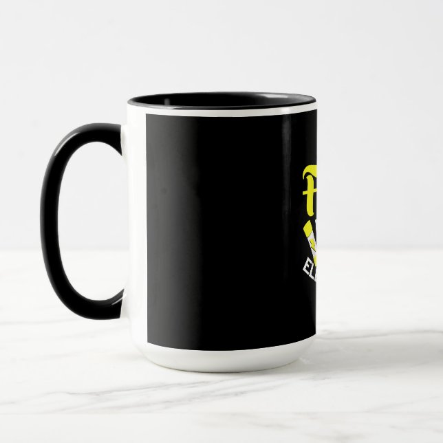 Save A Fuse Blow An Electrician Gift Mug (Left)