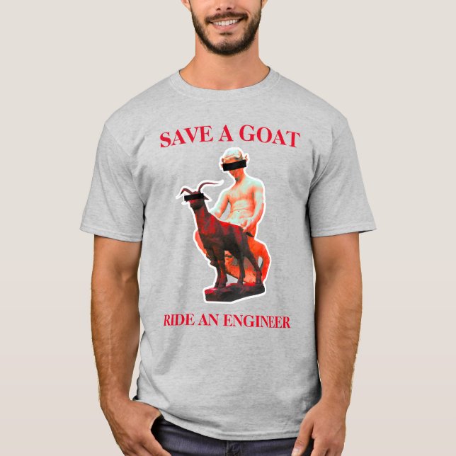 Save A Goat T-Shirt (Front)