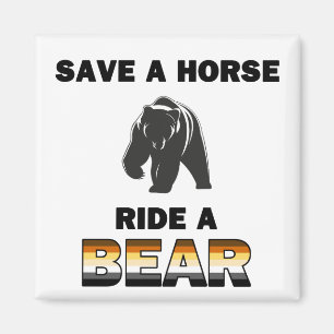 Save A Horse Magnet