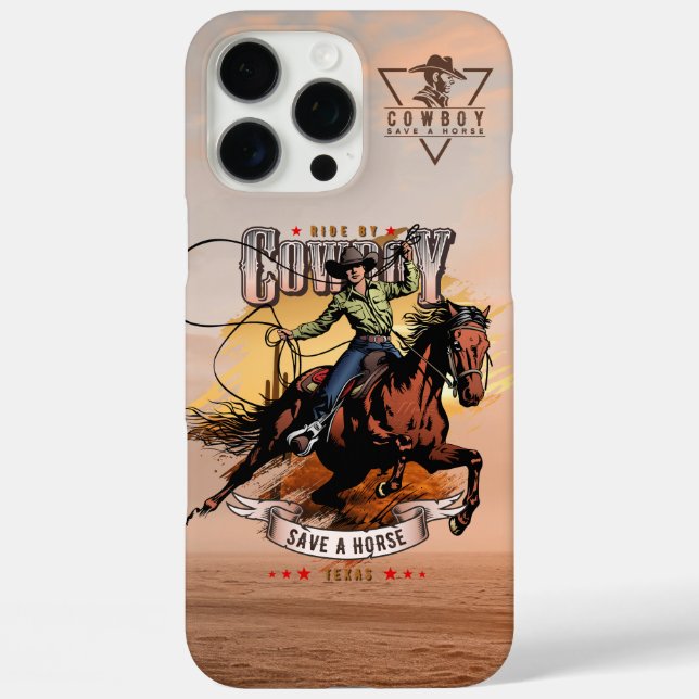 Save A Horse; Ride A Cowboy |  Case-Mate iPhone Case (Back)