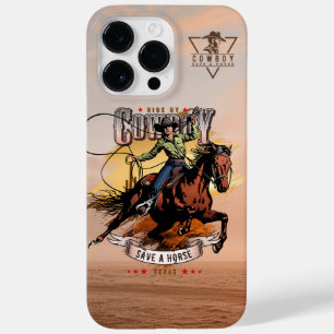 Save A Horse; Ride A Cowboy Case-Mate iPhone 14 Pro Max Case