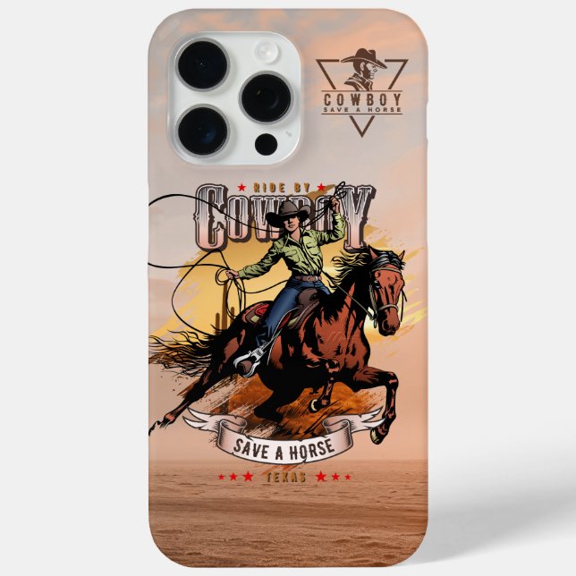 Save A Horse; Ride A Cowboy |  Case-Mate iPhone Case (Back)