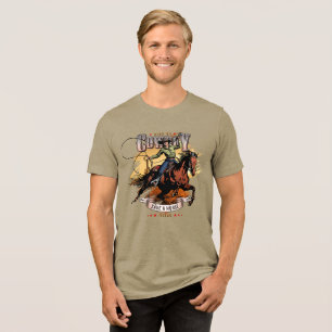 Save A Horse; Ride A Cowboy   Men Tri-Blend Shirt