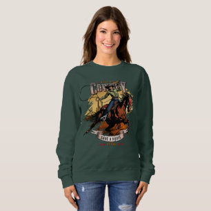 Save A Horse; Ride A Cowboy   Women Sweatshirt