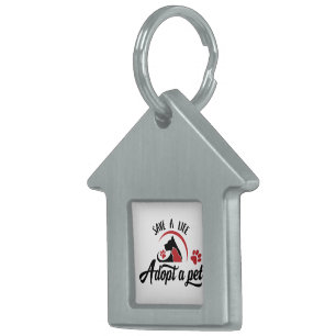 Save a Life Adopt a Pet  ID Tag