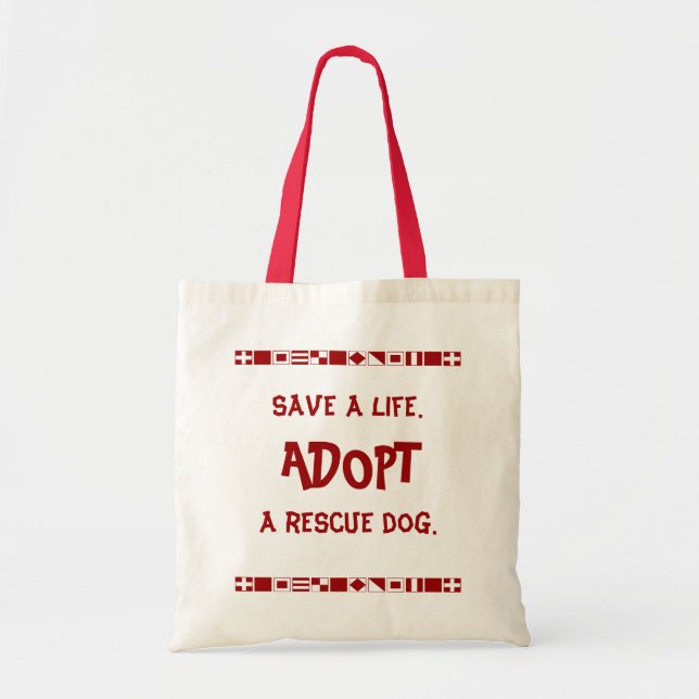 Save a life tote bag (Front)