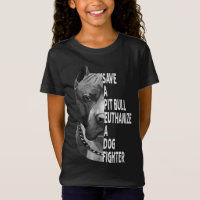 Save A Pitbull Euthanise A Dog Fighter Funny Lover