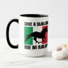 Save a Stallion Ride an Italian Funny Meme Quote