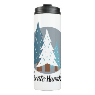 Save a Tree - Celebrate Hanukkah Thermal Tumbler
