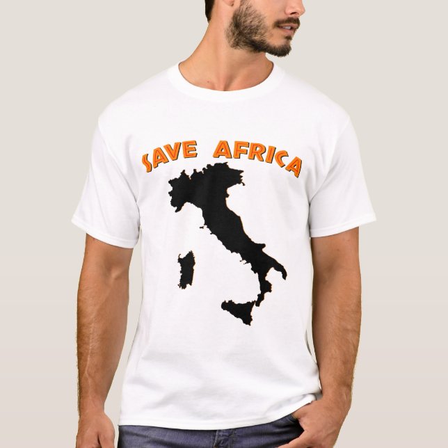 Save Africa T-Shirt (Front)