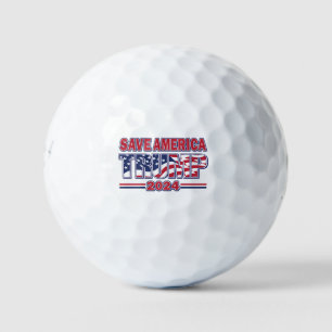 Save America Trump 2024 Golf Balls