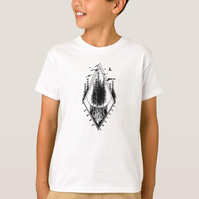 Save and Protect our Forest T-Shirt (Front)