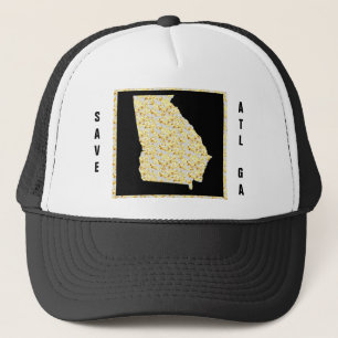 SAVE ATL GA TRUCKER HAT