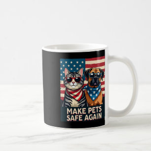 Save Cats Dogs Make Pets Safe Again  Coffee Mug