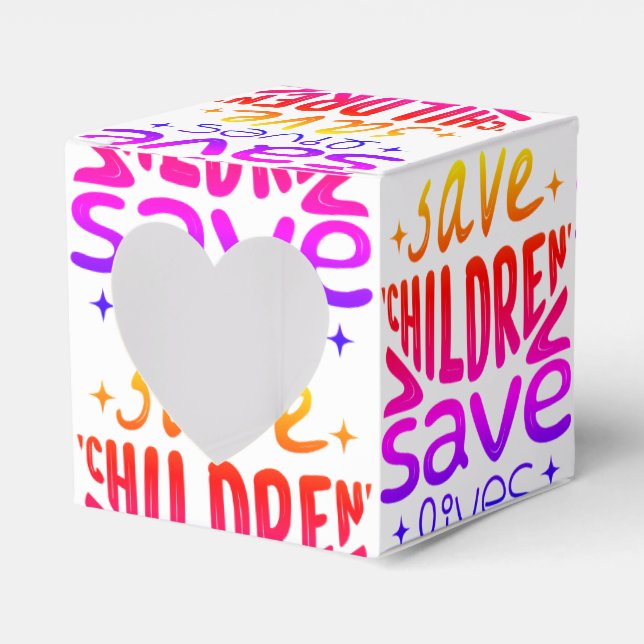 Save Children, Save Lives Favour Box (Front Side)