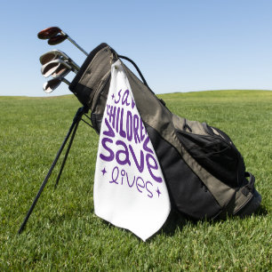 Save Children, Save Lives Golf Towel